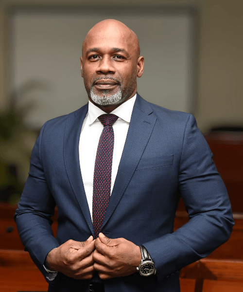Mr. Carlando Francis, Registrar of the Norman Manley Law School