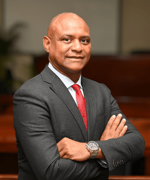 Dr Christopher P. Malcolm, Principal of the Norman Manley Law School