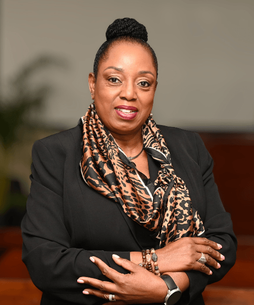 Ms. Eulalie N. Greenaway, Senior Tutor of the Norman Manley Law School