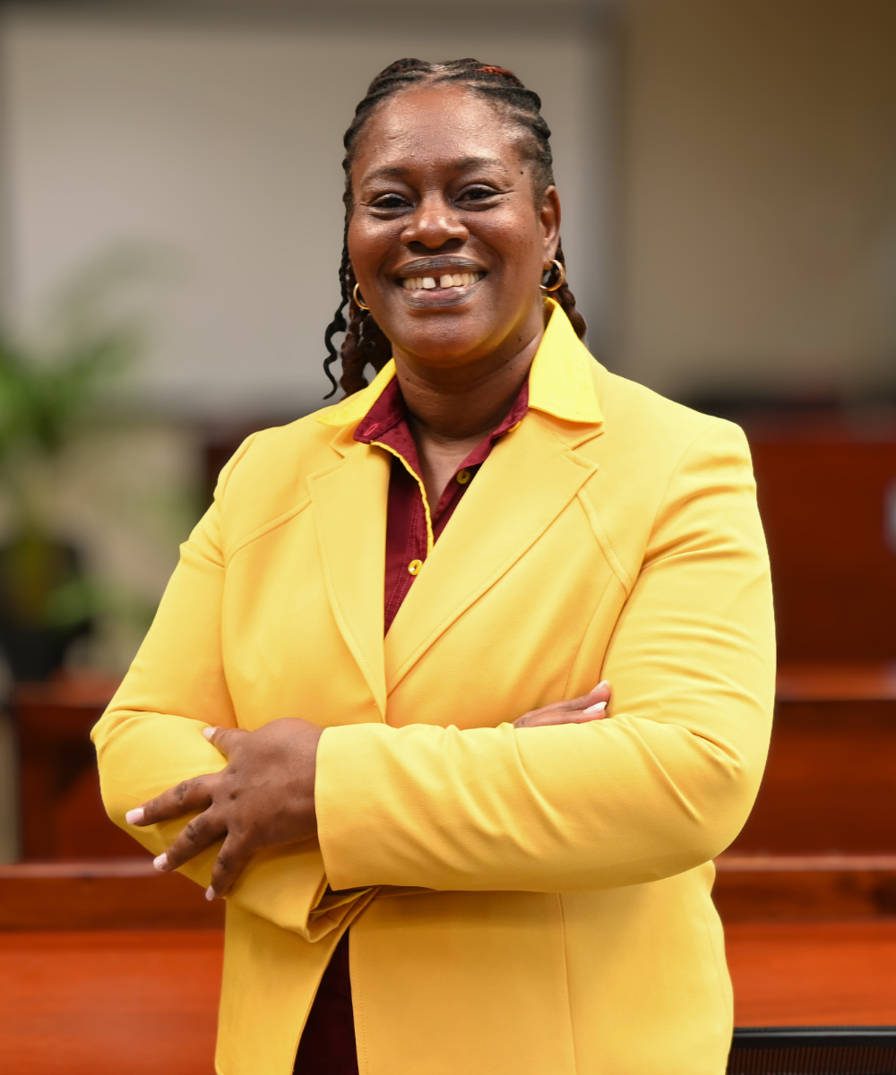 Mrs. Lascine Wisdom Barnett, Director, Legal Aid Clinic of the Norman Manley Law School