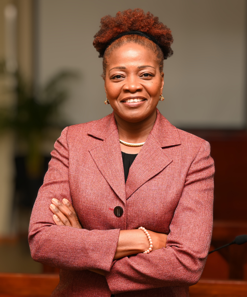 Mrs. Sandra Salmon, Quality Assurance Manager of the Norman Manley Law School