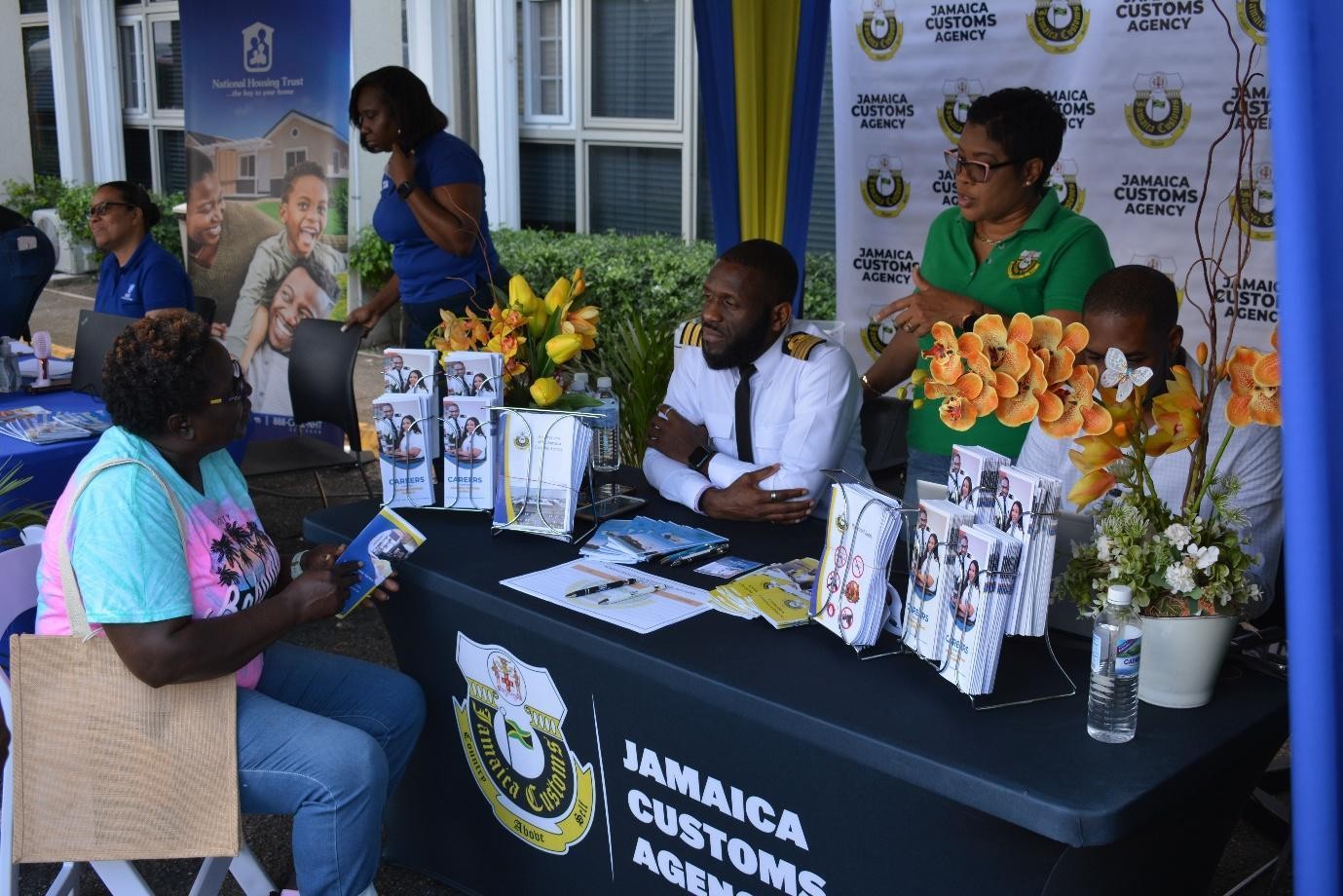Attorneys providing guidance at the Legal Aid Fair